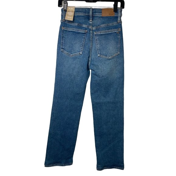 Madewell The Perfect Vintage Jean in Melgrove Wash 25 New Denim Pants (hemmed) - Picture 7 of 15